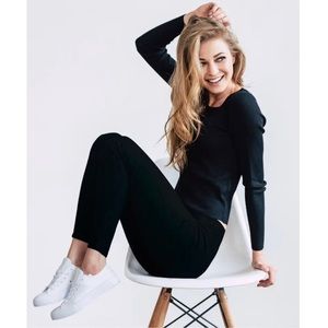 NWT Fleece Lined Leggings by Britt’s Knits